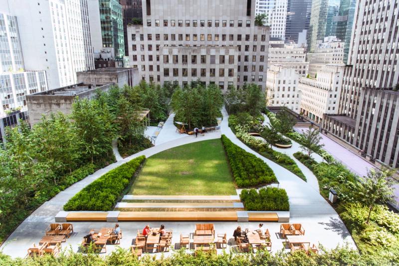 Radio Park at Rockefeller Center